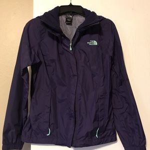 The North Face rain coat